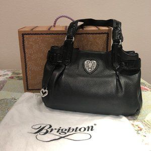 Brighton Black Henrietta Shoulder Bag